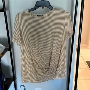 Yellow striped shirt